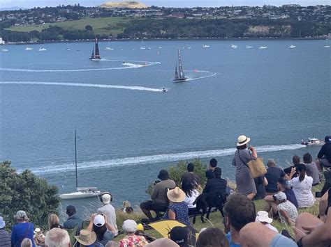 Prada Cup: The View from North Head 